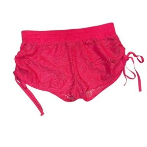 OP Women's Pink Lace Shorts